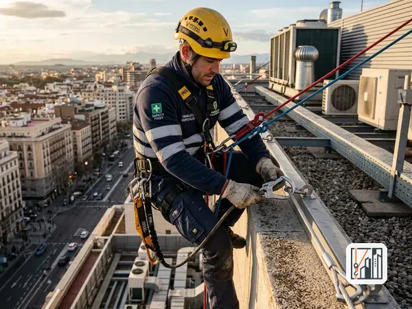 Seguridad y protección en altura en Málaga